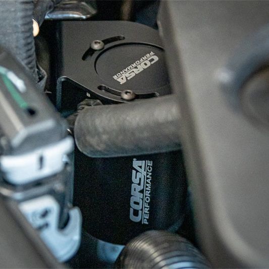 Corsa 2018-2023 Ford Mustang GT 5.0L V8 Oil Catch Can-tuningsupply.com