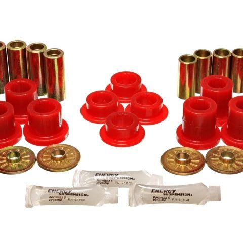 Energy Suspension 92-02 Dodge Viper Red Front Control Arm Bushing Set-tuningsupply.com