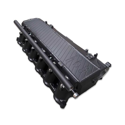 CSF Toyota A90/A91 Supra/ BMW G-Series B58 Charge-Air Cooler Manifold- Black-tuningsupply.com