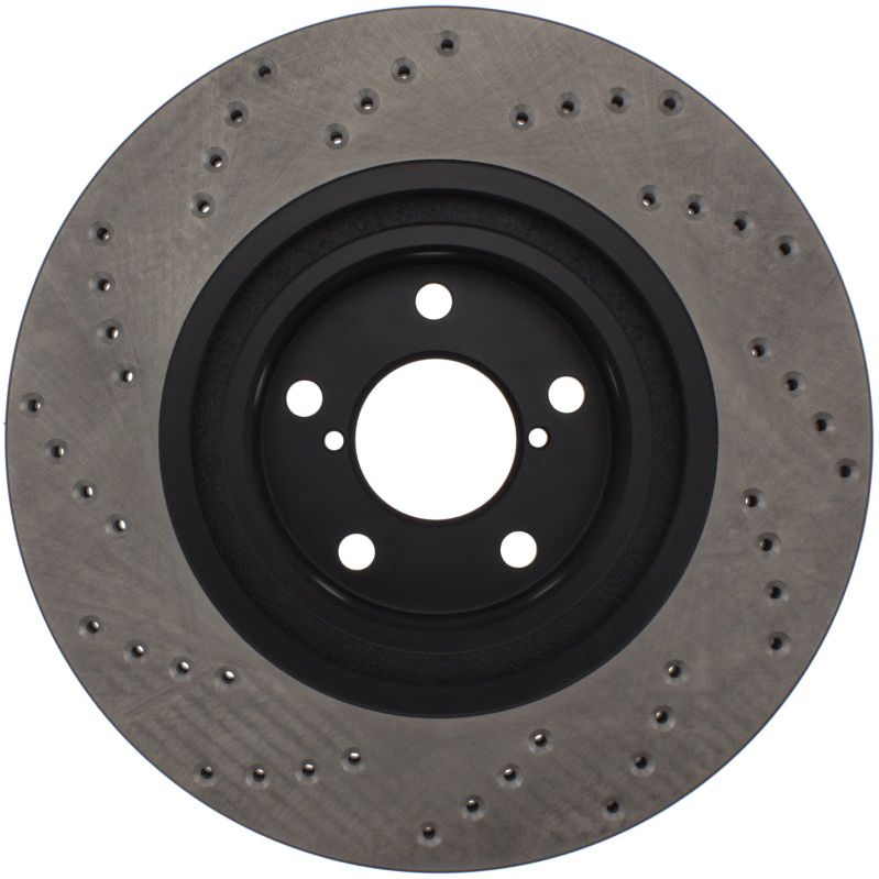 StopTech Drilled Sport Brake Rotor-Brake Rotors - Drilled-Stoptech-STO128.47021R-SMINKpower Performance Parts