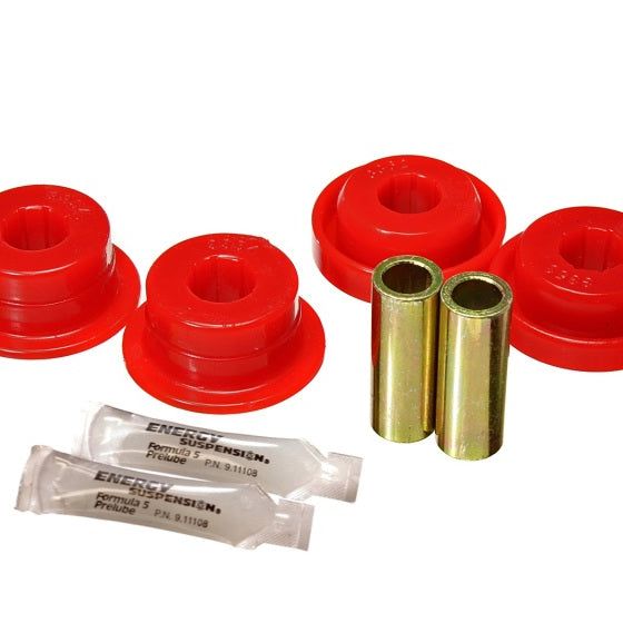 Energy Suspension 07-17 Jeep Wrangler JK Front Control Arm Bushing - Axle Only Position - Red-tuningsupply.com