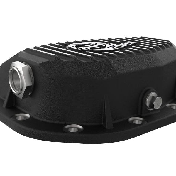 aFe Pro Series Rear Differential Cover Black w/ Fins 15-19 Ford F-150 (w/ Super 8.8 Rear Axles)-tuningsupply.com