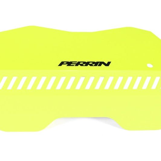 Perrin 2022+ Subaru WRX Pulley Cover - Neon Yellow-tuningsupply.com