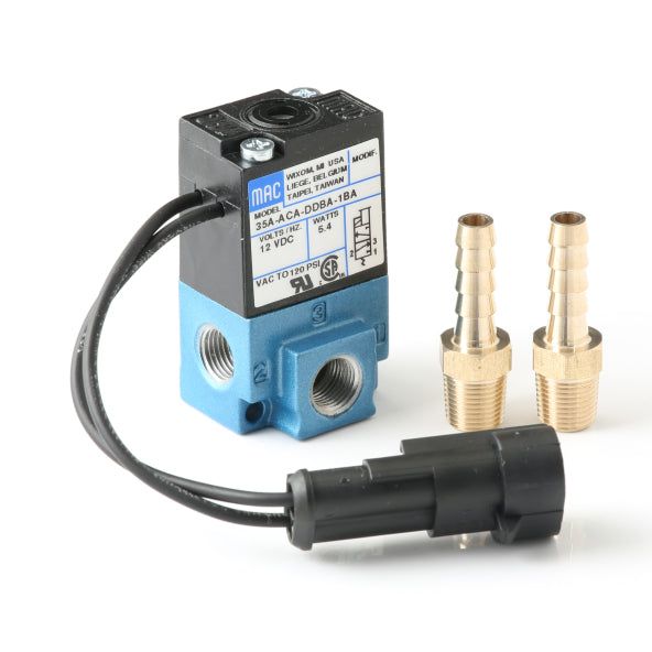 GFB G-Force Solenoid Includes 2 Hosetails-tuningsupply.com