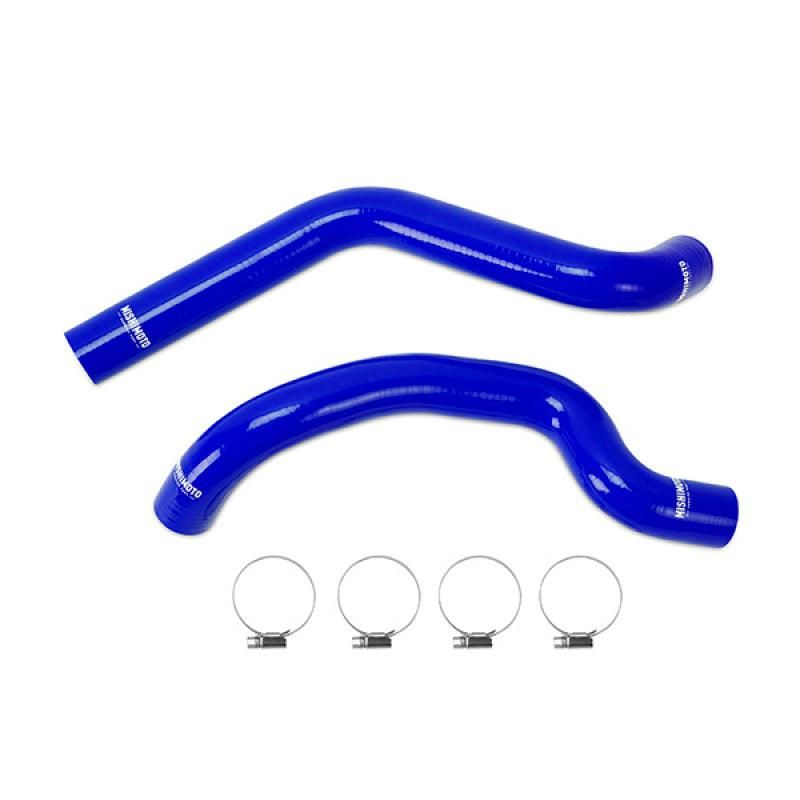 Mishimoto 07-11 Jeep Wrangler 6cyl Blue Silicone Hose Kit - SMINKpower Performance Parts MISMMHOSE-WR6-07BL Mishimoto