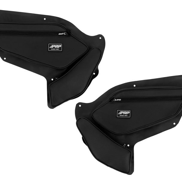 PRP Polaris RZR PRO XP/PRO R/Turbo R Front Door Bags with Knee Pad (Pair)-tuningsupply.com