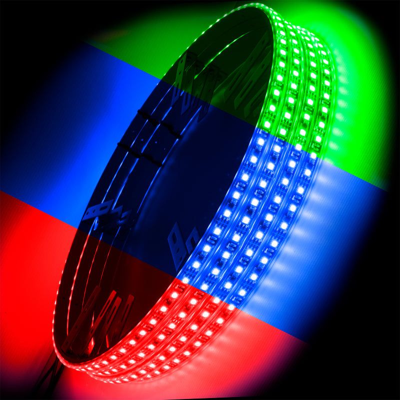 Oracle LED Illuminated Wheel Rings - ColorSHIFT - 15in. - ColorSHIFT No Remote - SMINKpower Performance Parts ORL4210-334 ORACLE Lighting