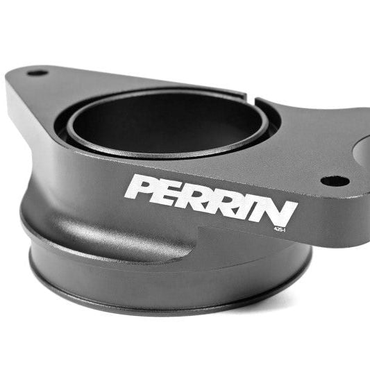 Perrin 2022+ Subaru WRX Black 3in Turbo Inlet Hose w/ Nozzle-tuningsupply.com