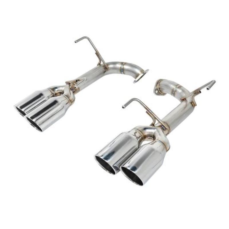 Remark 2015+ Subaru WRX STi VA Axle Back Exhaust w/Stainless Steel Double Wall Tip 4in - SMINKpower Performance Parts REMRO-TSVA-D4 Remark