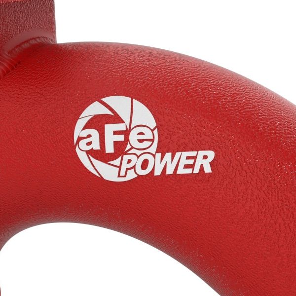 AFE 18-21 Kia Stinger V6-3.3L BladeRunner Alum Hot/Cold Charge Pipe Kit Red-tuningsupply.com