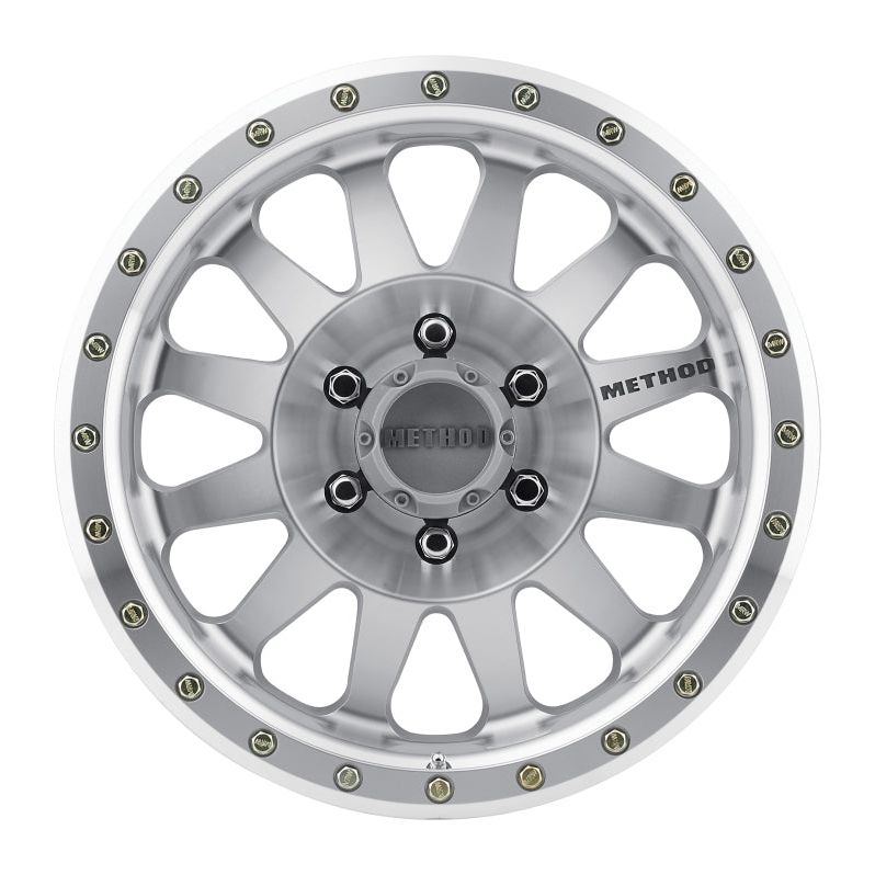 Method MR304 Double Standard 18x9 -12mm Offset 6x5.5 108mm CB Machined/Clear Coat Wheel-tuningsupply.com