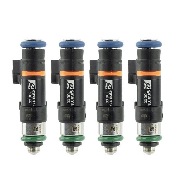 Grams Performance Honda/Acura B/D/F/H Series (Excl D17) 1000cc Fuel Injectors (Set of 4)-tuningsupply.com