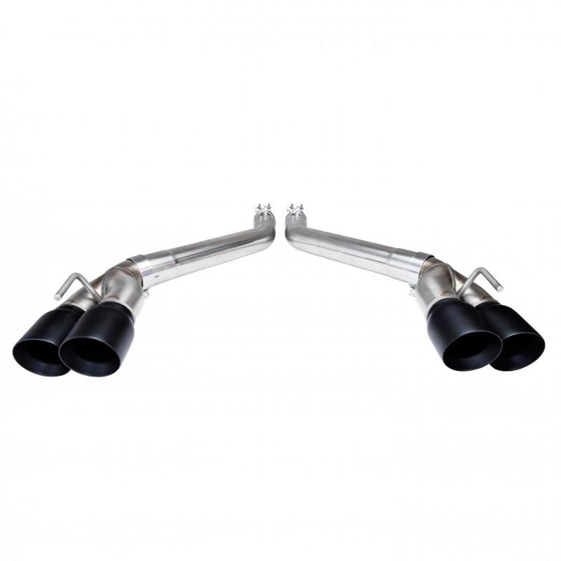 Kooks 2016 + Chevrolet Camaro SS LT1 3in Axle Back Muffler Delete Exhaust System w/ Black Quad Tips-tuningsupply.com