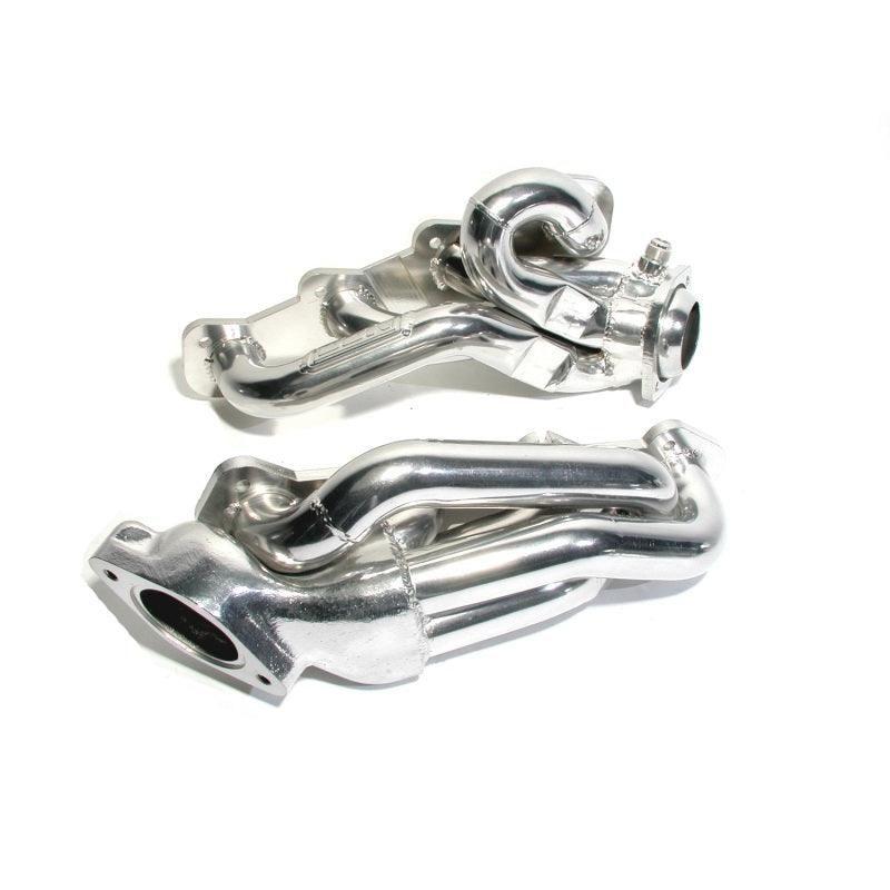 BBK 96-04 Mustang GT Shorty Tuned Length Exhaust Headers - 1-5/8 Silver Ceramic-tuningsupply.com