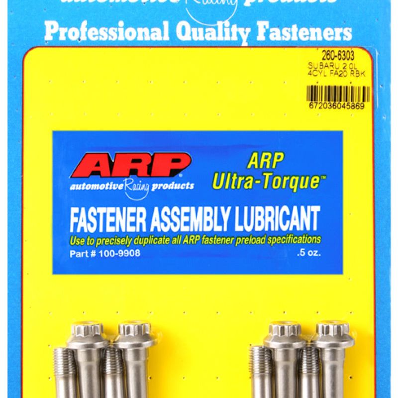 ARP Subaru FA20 2.0L Rod Bolt Kit-tuningsupply.com