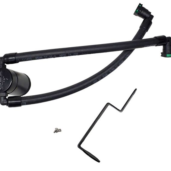 J&amp;L 2021-2024 Ford Bronco 1.5L EcoBoost Passenger Side Oil Separator 3.0 - Black Anodized-tuningsupply.com