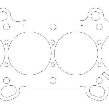 Cometic 2012+ Honda K20Z7 87mm Bore .030 inch MLS Head Gasket-tuningsupply.com