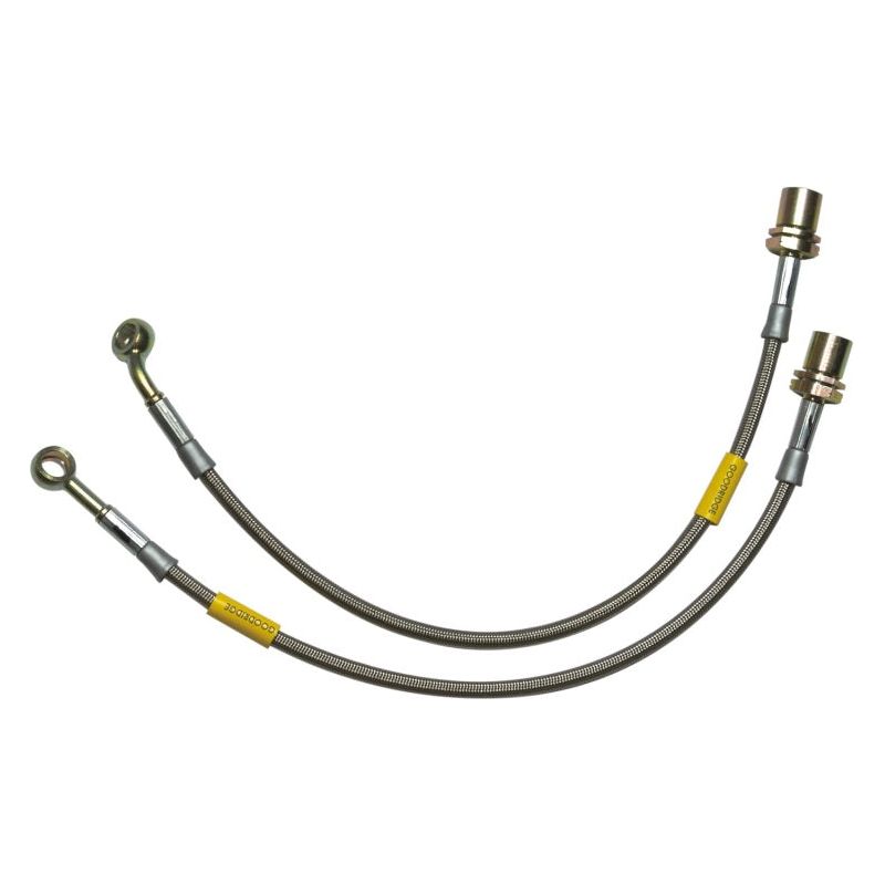 Goodridge 15-16 Subaru STi (w/ Brembo Calipers) Stainless Steel Brake Line Kit-tuningsupply.com