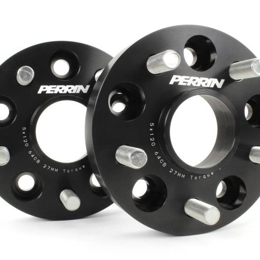 Perrin 17-18 Honda Civic Type R 64.1mm Hub 5x120 27mm Wheel Spacers (One Pair)-tuningsupply.com