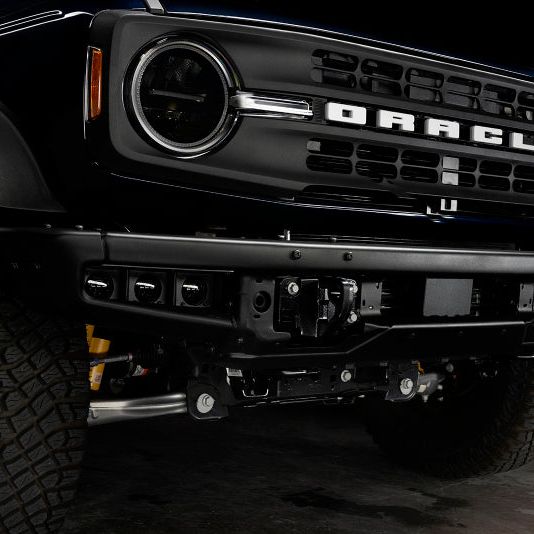 ORACLE Lighting 21-22 Ford Bronco Triple LED Fog Light Kit for Steel Bumper - White SEE WARRANTY-tuningsupply.com