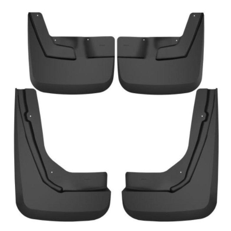 Husky Liners 21-23 Suburban/Tahoe/Yukon XL w/o Power Running Boards Front/Rear Mud Guards - BLK-tuningsupply.com