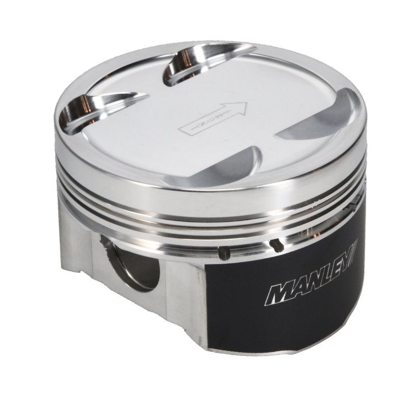 Manley 03-06 Evo 8/9 (7 Bolt 4G63T) 85mm STD Bore 8.5:1 Dish Pistons w/ Rings-tuningsupply.com