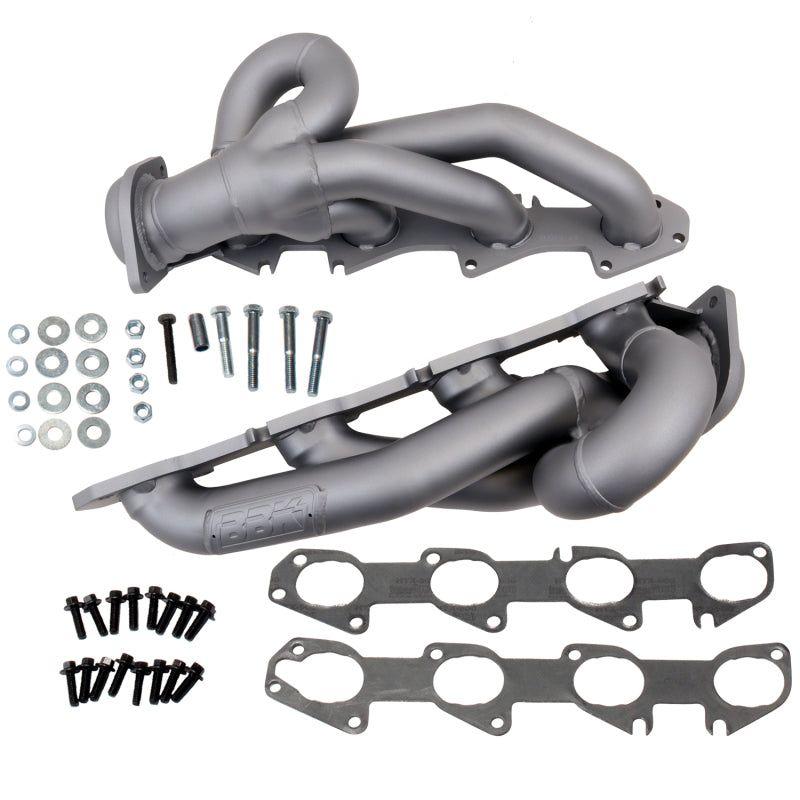 BBK 09-18 Dodge Ram 5.7L Hemi Shorty Tuned Length Exhaust Headers - 1-3/4 Titanium Ceramic-tuningsupply.com