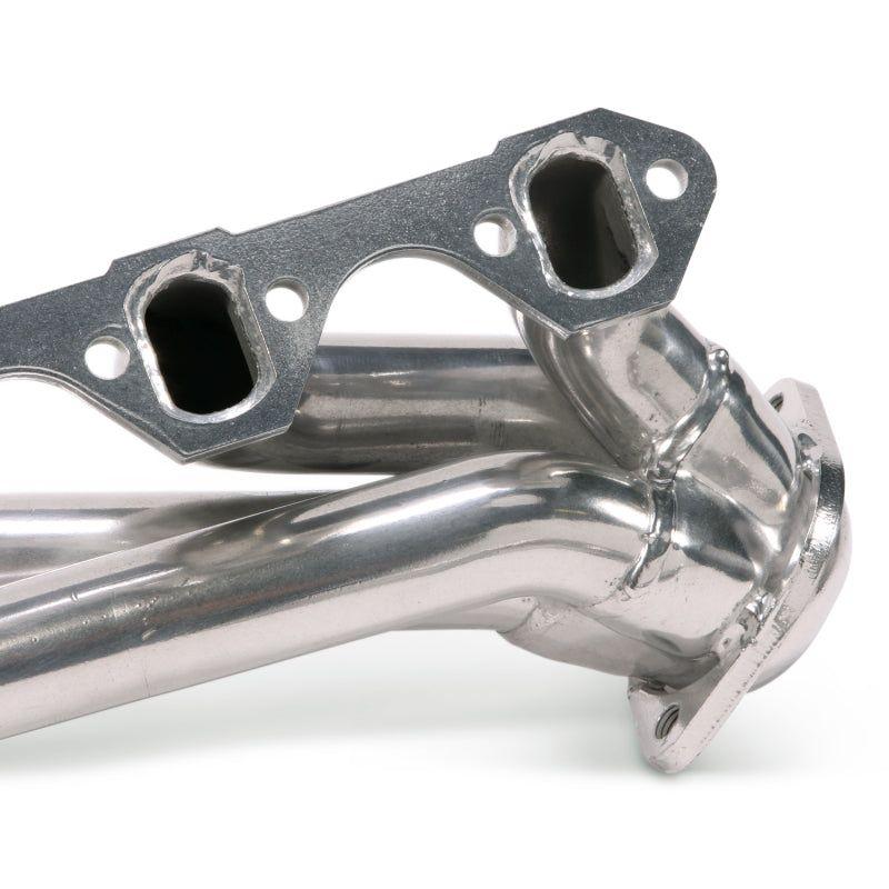 BBK 79-93 Mustang 5.0 Shorty Unequal Length Exhaust Headers - 1-5/8 Silver Ceramic-tuningsupply.com