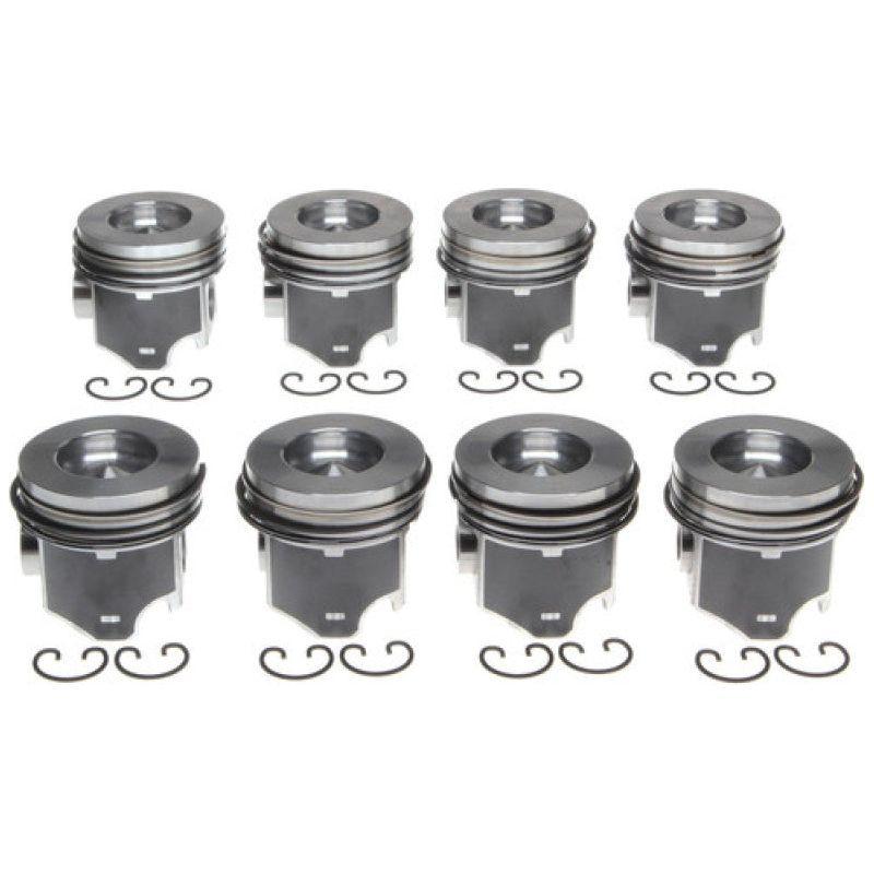 Mahle OE Cummins B L4/ L6 020 w/ PC Eng Set Piston Set (Set of 6)-tuningsupply.com