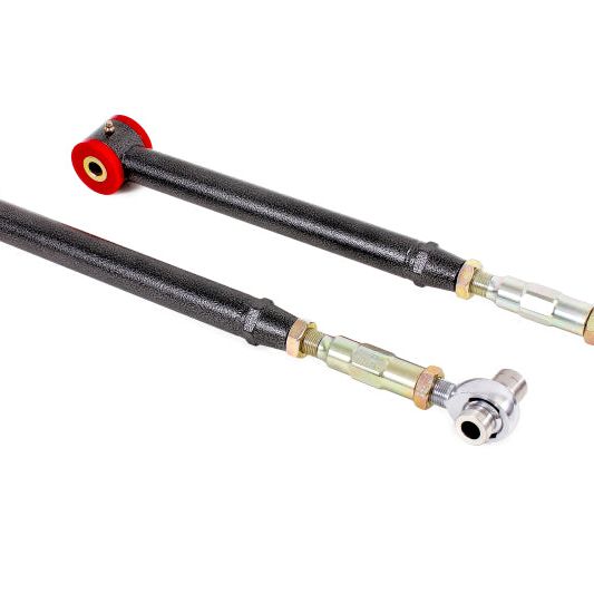 BMR 05-14 S197 Mustang On-Car Adj. Lower Control Arms / Rod End Combo (Poly) - Black Hammertone-tuningsupply.com