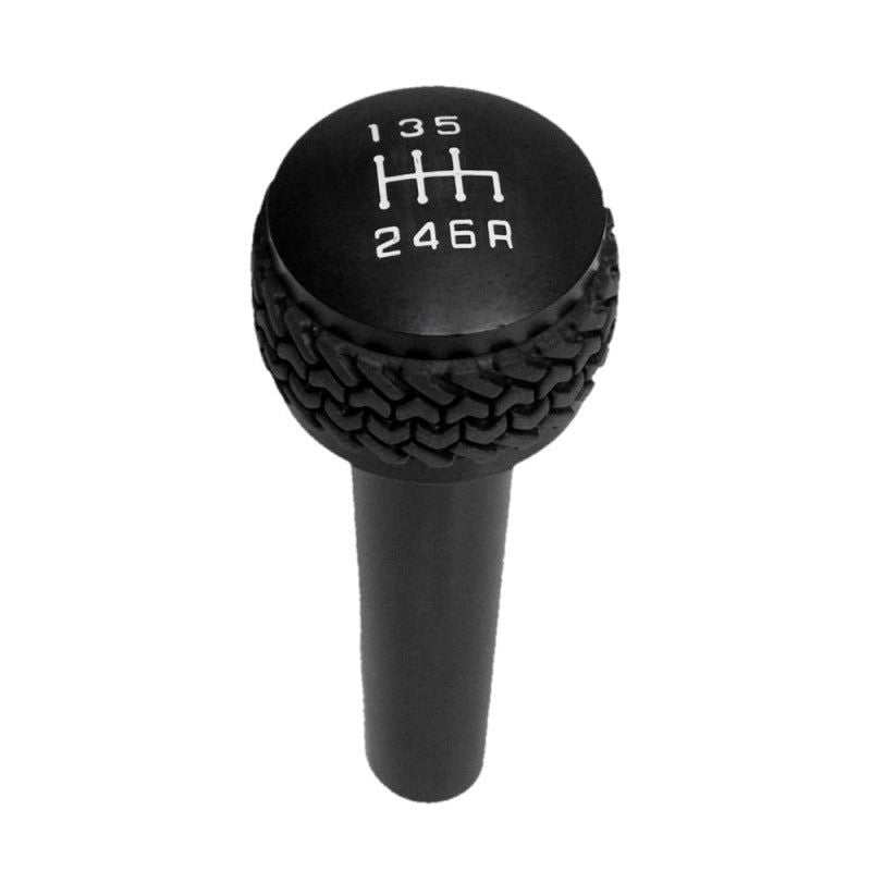 DV8 Offroad 2005-2010 Jeep TJ/JK 6-Speed Shift Knob Black Finish-tuningsupply.com