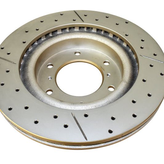 DBA 12+ Subaru/Scion BRZ/FR-S (AU Spec) 10 Lug Slot Rear Drilled & Slotted Street Series Rotors-tuningsupply.com