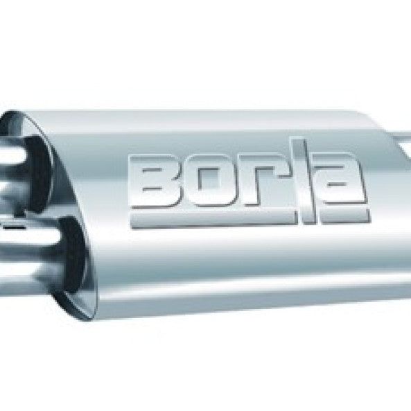 Borla Universal ProXS Muffler - Oval Dual/Dual Inlet/Outlet 2.5in Tubing 19inx4inx9.5in Case-tuningsupply.com