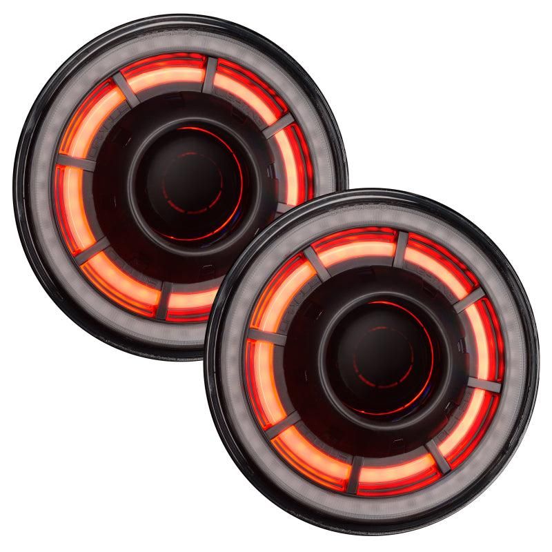 

ORACLE Lighting 5876-335 - ORL5876-335 - Oracle Oculus 7in ColorSHIFT Bi-LED Projector Headlights for Jeep Wrangler JK - Shipped in Europe - Tuningsupply.com
