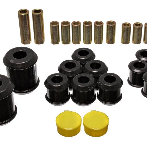 Energy Suspension 95-99 Mitsubishi Eclipse FWD/AWD Black Rear Control Arm Bushing Set-tuningsupply.com