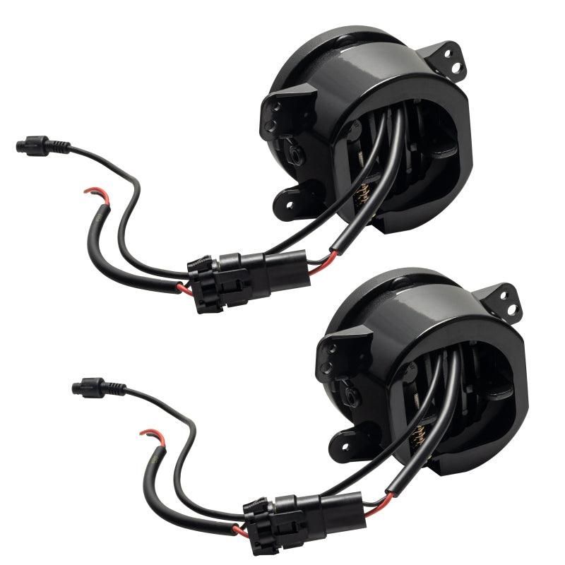 Oracle Jeep Wrangler JK/JL/JT High Performance W LED Fog Lights - w/o Controller SEE WARRANTY-tuningsupply.com