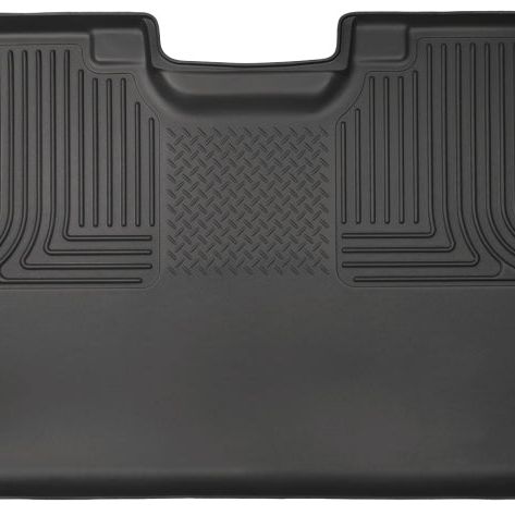 Husky Liners 15-23 Ford F-150 SuperCrew Cab WeatherBeater Black 2nd Seat Floor Liner-tuningsupply.com