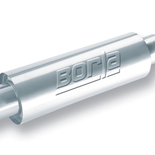 Borla XR-1 Racing Sportsman 3 inch Outlet / 3 inch Inlet Round Muffler-tuningsupply.com