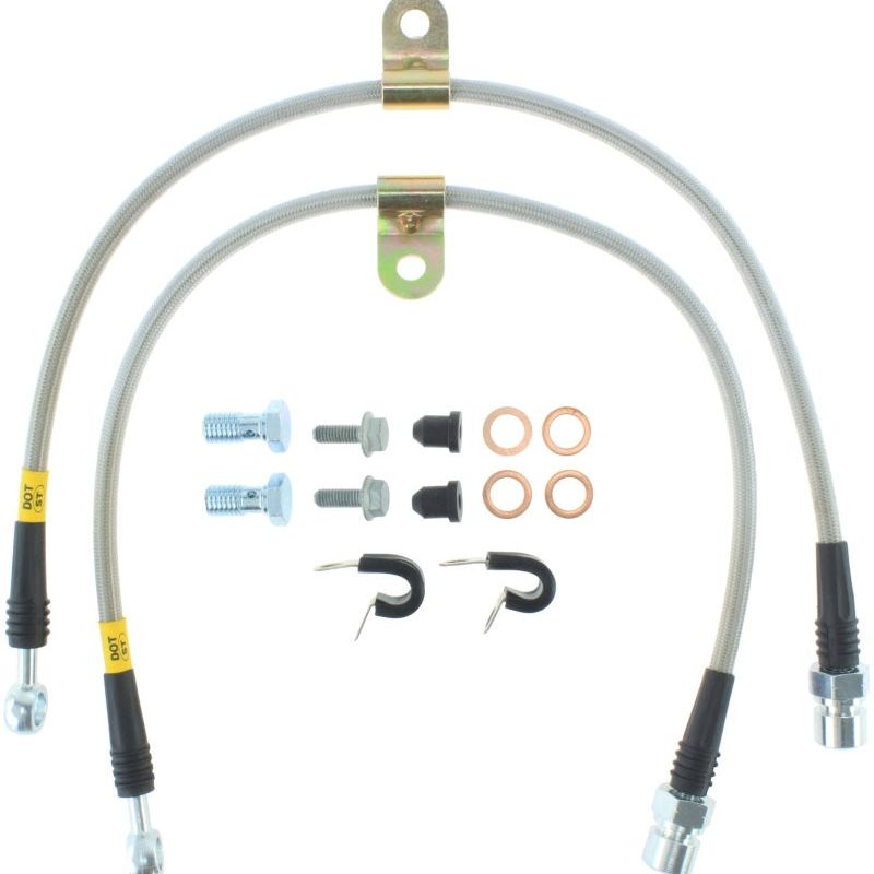 StopTech Stainless Steel Front Brake lines for Chrysler-Brake Line Kits-Stoptech-STO950.63013-SMINKpower Performance Parts