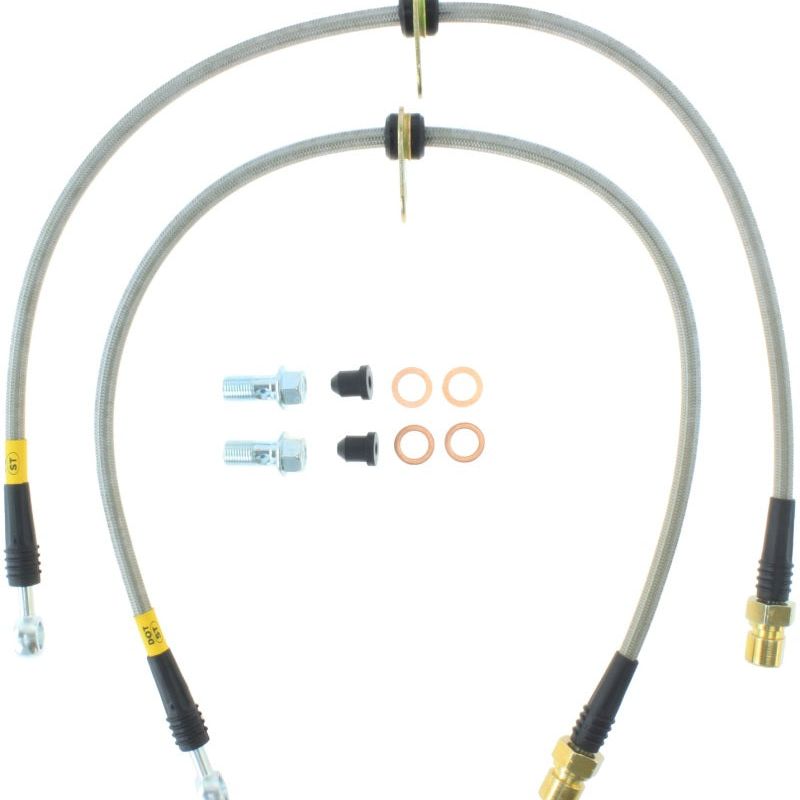 StopTech 10+ Camaro SS V8 Stainless Steel Rear Brake Lines-Brake Line Kits-Stoptech-STO950.62509-SMINKpower Performance Parts