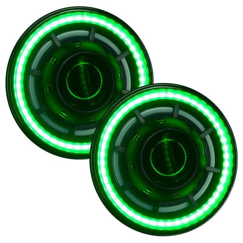 

ORACLE Lighting 5876-335 - ORL5876-335 - Oracle Oculus 7in ColorSHIFT Bi-LED Projector Headlights for Jeep Wrangler JK - Shipped in Europe - Tuningsupply.com
