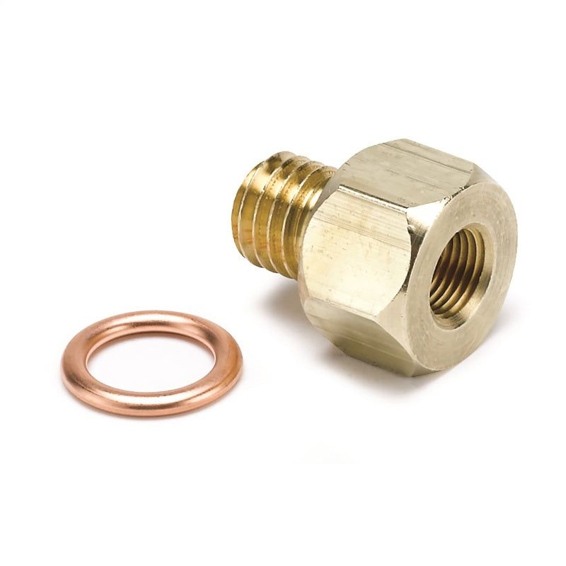 Autometer Metric Electric Temperature or Pressure Adapter - 1/8in NPT to M12x1.75-tuningsupply.com