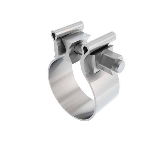 Borla Universal 2.25in (57mm) Stainless Steel Half Moon Clamp-tuningsupply.com