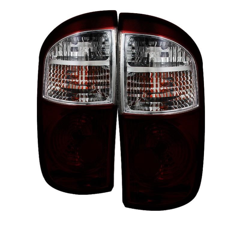 Xtune Toyota Tundra Double Cab 04-06 OEM Style Tail Lights Red Smoked ALT-JH-TTU04-OE-RSM - SMINKpower Performance Parts SPY9033384 SPYDER