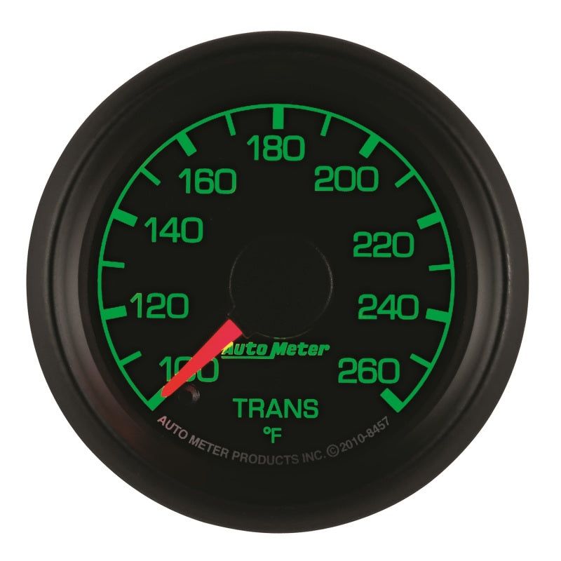 Autometer Factory Match Ford 52.4mm Full Sweep Electronic 100-260 Deg F Transmission Temp Gauge-tuningsupply.com