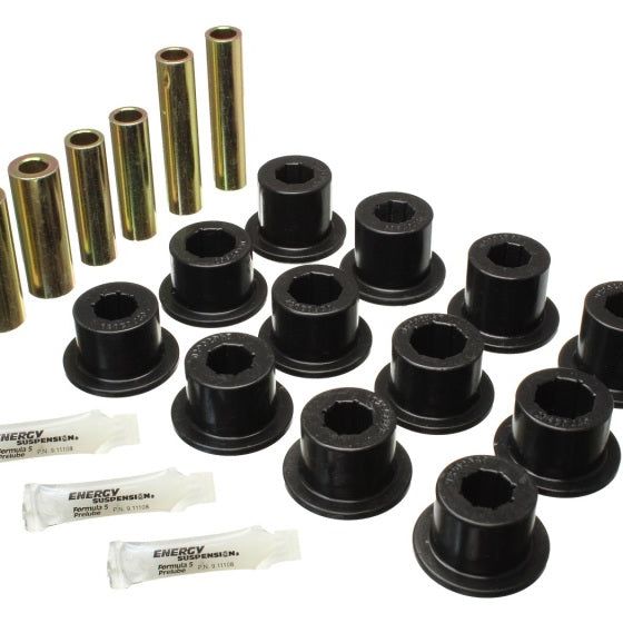 Energy Suspension 07-21 Toyota Tundra Leaf Spring Bushing Set - Black-tuningsupply.com