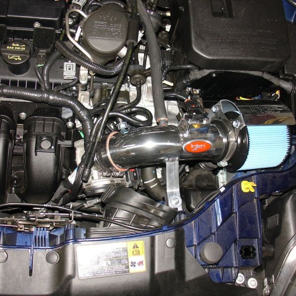 Injen 12 Ford Focus 2.0L 4cyl Black Air Intake w/ MR Tech, Web Nano-Fiber Dry Filter & Heat Shield-tuningsupply.com