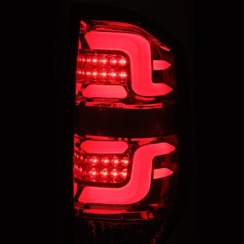 AlphaRex 14-20 Toyota Tundra PRO-Series LED Tail Lights Jet Black-tuningsupply.com