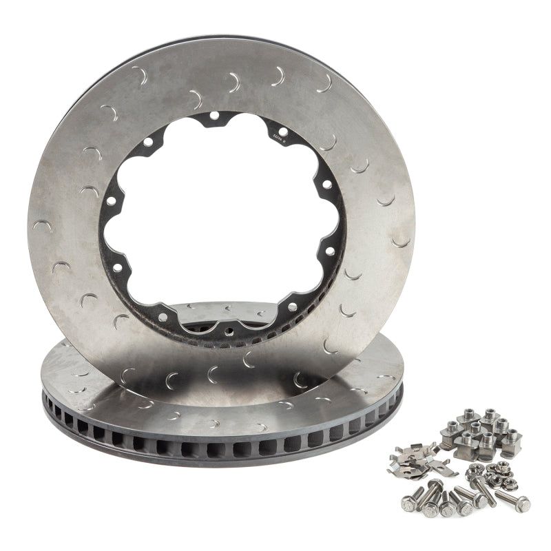 Alcon Nissan R35 GTR Gen 1/2 Rear Left 380X30mm Rotor Ring Kit-tuningsupply.com