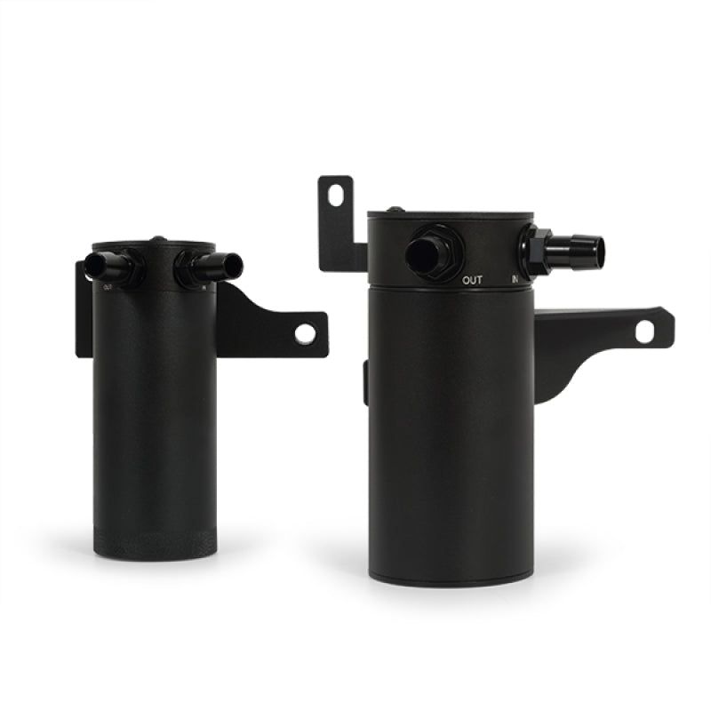 Mishimoto 11-14 Ford F-150 EcoBoost 3.5L Baffled Oil Catch Can Kit - Black-tuningsupply.com